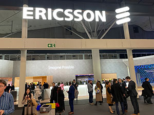 Всемирный мобильный конгресс 2023 стенд ERICSSON